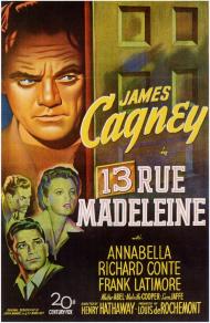 13 Rue Madeleine poster