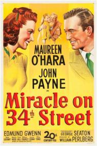 Miracle on 34th Street poster