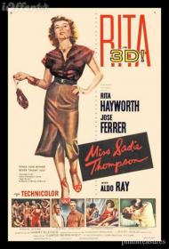 Miss Sadie Thompson poster