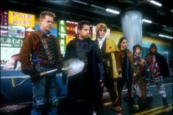 William H. Macy, Ben Stiller, Hank Azaria, Janeane Garofalo, Paul Reubens and Kel Mitchell in Mystery Men.