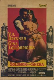 Solomon and Sheba poster